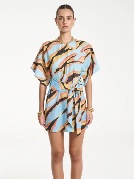 Tie Front Dress